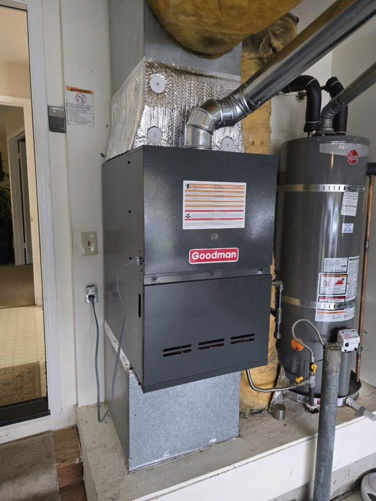 furnace installation