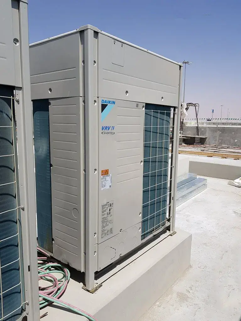 Outdoor VRV unit on Roof