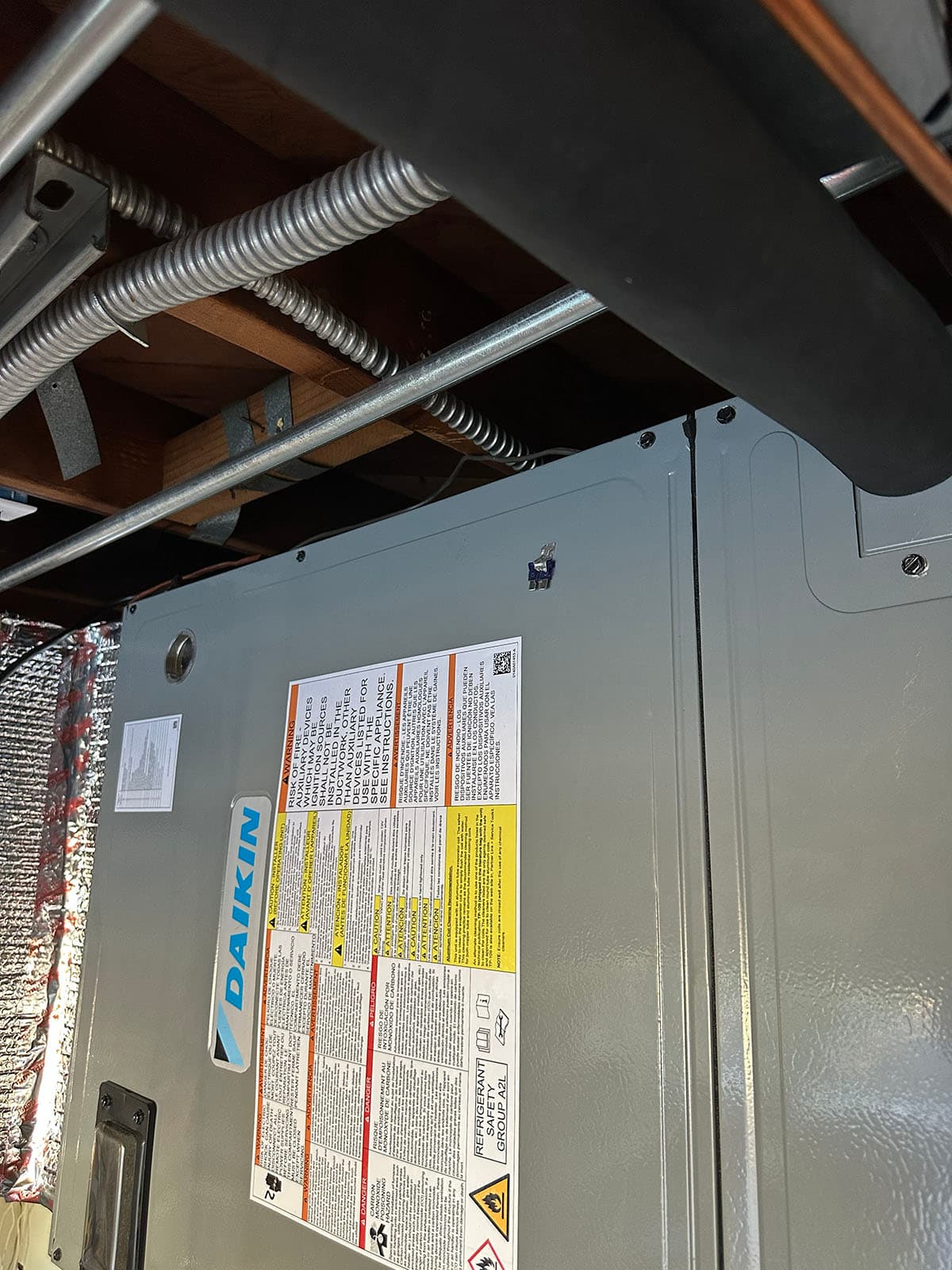 Daikin One MERV 15 air cleaner installed Daikin One MERV 15 air cleaner installed in West Hollywood