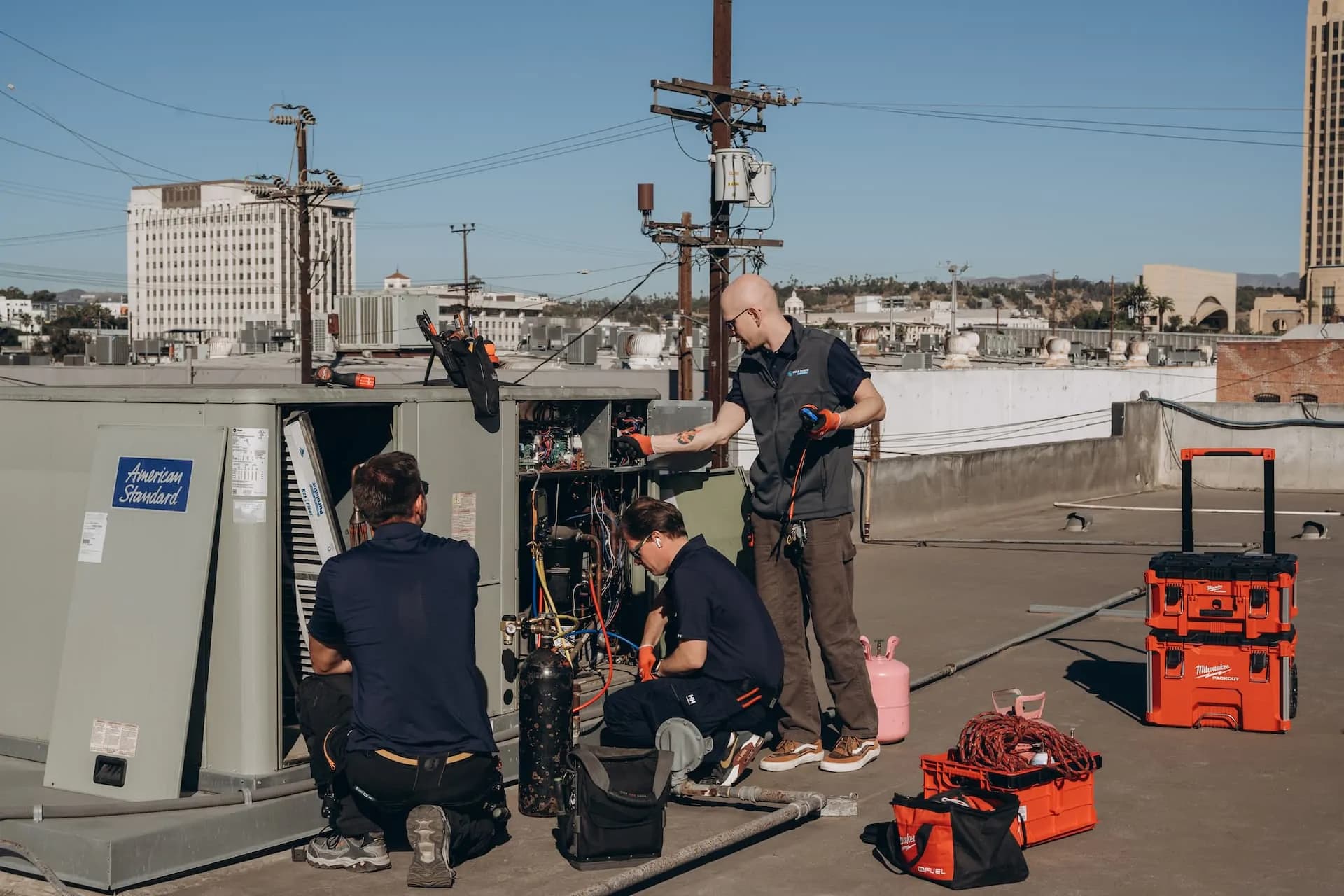 HVAC service by Cold Cloud