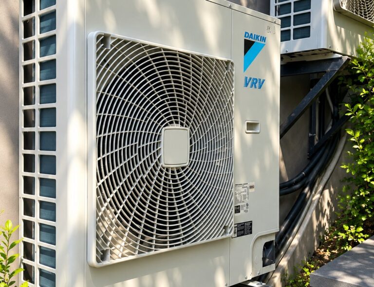 Daikin VRV outdoor unit installed by Cold Cloud